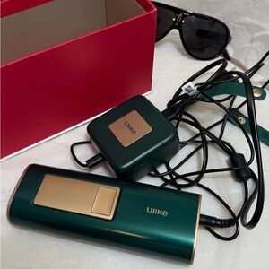 Ulike Air 2 IPL Hair Removal Device Green Full Set Works Perfectly
